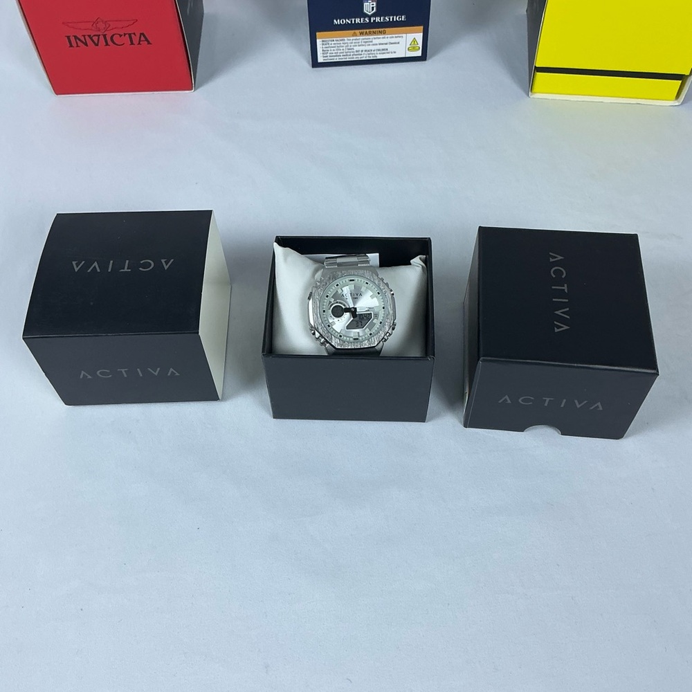 Ativa Elegant Silver Men's Watch